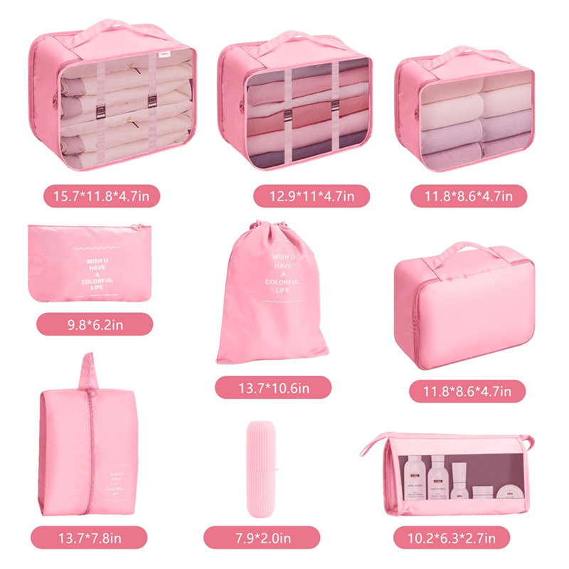 Rebrilliant Fabric Storage Bag, Pink
