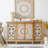 Brown Solid Wood Shoe Cabinet