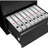 3 Drawer Filing Cabinet With Lock, Metal Lateral File For Home Office, Large Capacity Storage, -Proof, Black 3 Proof & Easy Access-2017477201