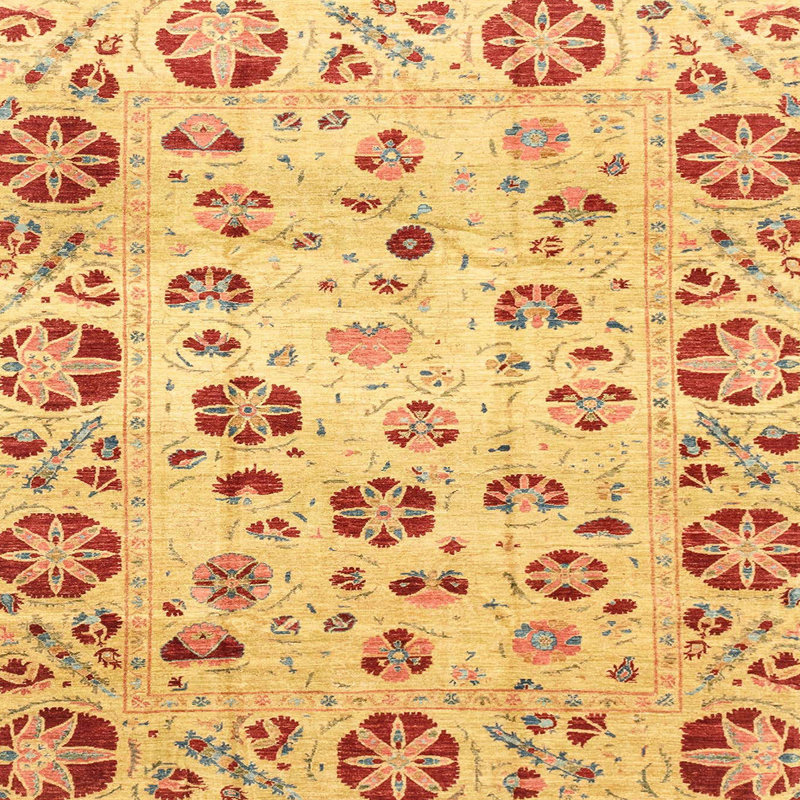 Abstract Indoor Rug, Square 8'