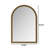 Iron Art Arch Vintage Vanity Mirror, Wall Hanging, Placed On The Table, Suitable For Living Room, Bedroom, Bathroom