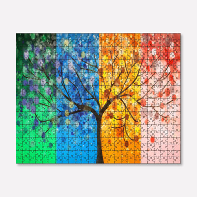 500 pièces en carton, 100% carton, 500 pièces, 18,9 x 13,4 pouces | Taille de la boîte: 13,2 po x 9,1 po x 2,0 po | Parfait pour le plaisir et la détente en famille, pièces durables de haute qualité pour un assemblage facile, cadeau idéal pour les amateurs de casse-tête