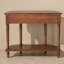 Console rétro en bois massif minimaliste