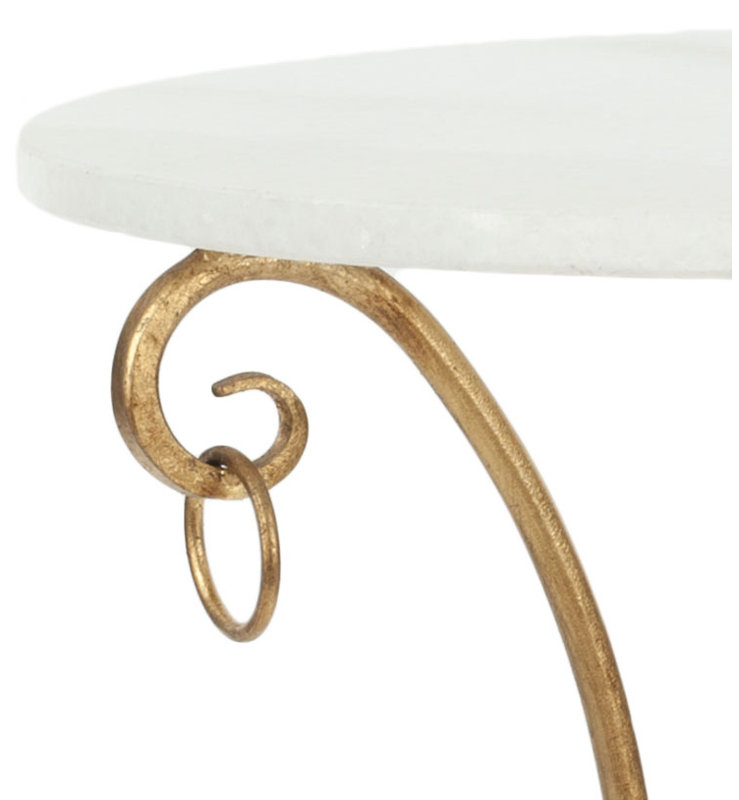 Tamara Marble Top End Table
