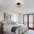 3-light Industrial Flush Mount