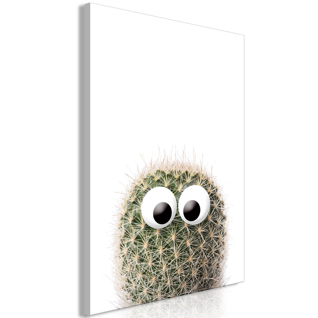 Leinwandbild Cactus With Eyes