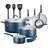 14 - Piece Non-Stick Aluminum Cookware Set-67986893
