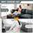 U-Shaped Sectional Sofa with Ample Storage & Ottomans-952627433