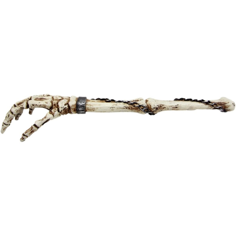 Hellat Treasure Find, chaîne effrayante, prisonnier, squelette, main