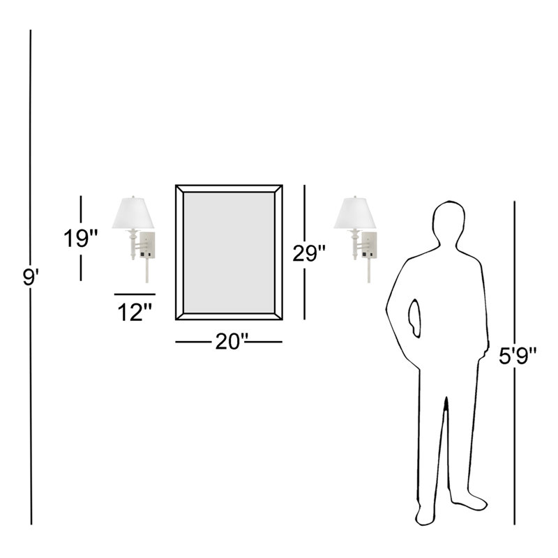 Coastal Sands Plug-in Armed Sconce