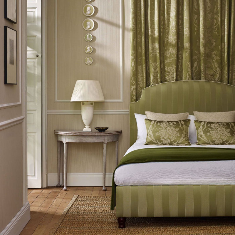 Suffolk 100% Cotton Fabric, Pale Olive
