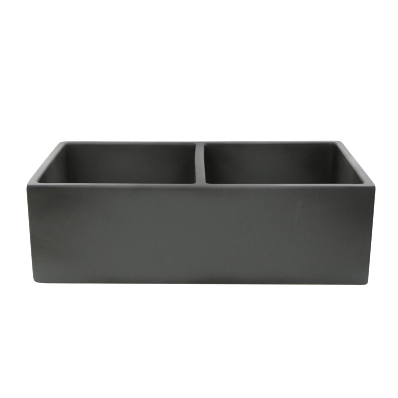 Vineyard 33'' L Double Basin Kitchen Sink