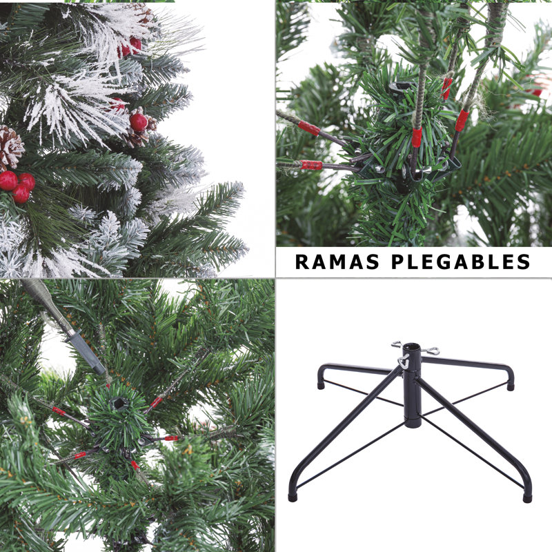 Artificial Pine Christmas Tree, 7.87ft H