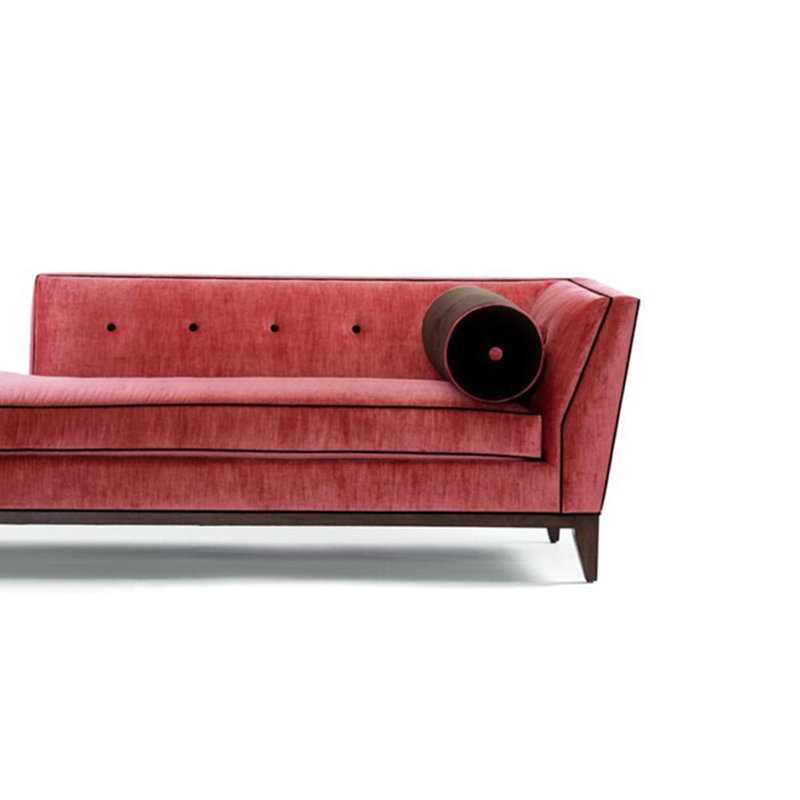 Chaise en bouleau confortable et simple, Orienté à droite