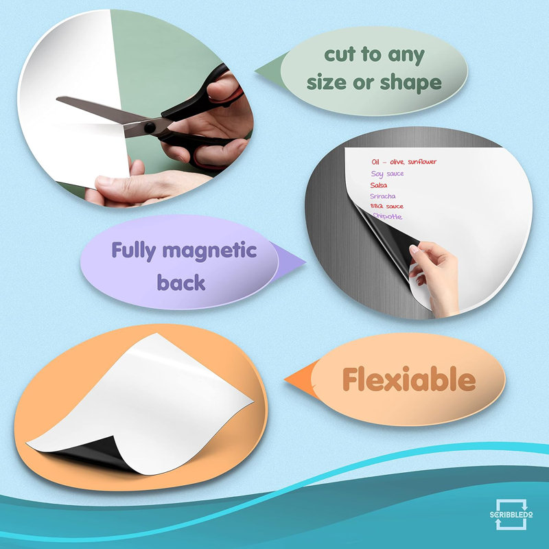 Magnetic Reward Chart For Kids Dry Erase 13” X 17” Multiple Kids Refrigerator Star Behaviour 
