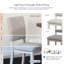 Chaise d'appoint rembourrée Trell-1192081870