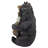 Black Bear Cubs Fun Welcome Sign Figurine