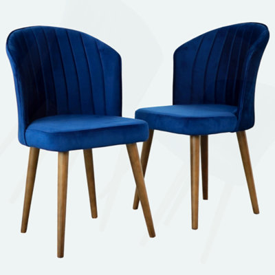 Tarunnam Mid Century Modern Stylish Velvet Dining Chair