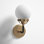 Newport Single Light Armed Sconce