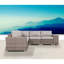 7-Piece Rattan Sectional Sofa Set With Cushions - Fully Assembled