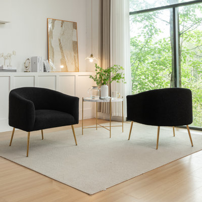 Jameila Upholstered Barrel Chair