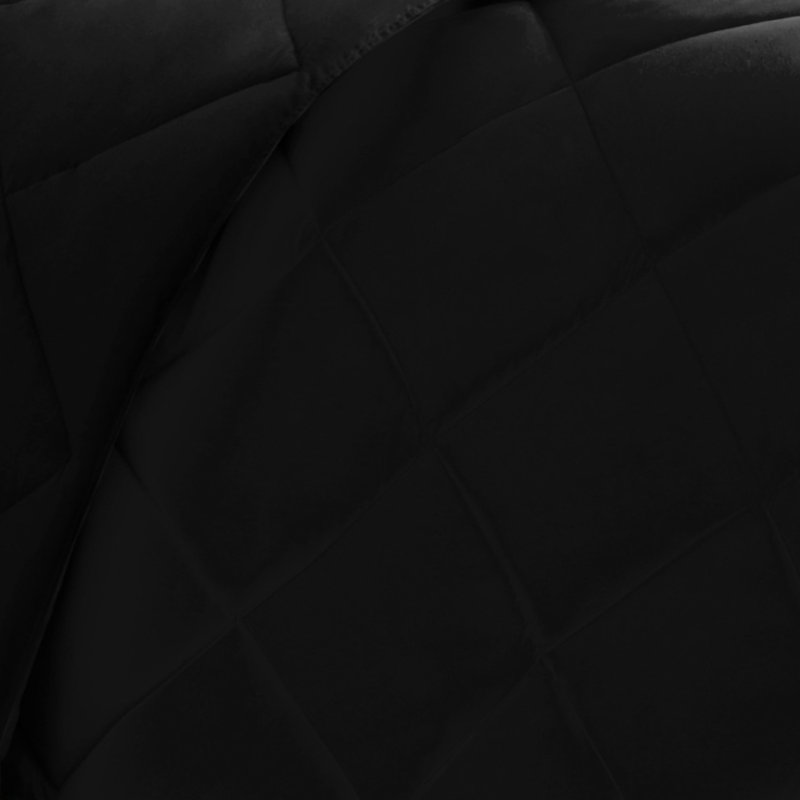 Édredon avec garniture en duvet synthétique, Édredon simple + 1 taie décorative