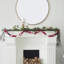 Hand Felted Wool Christmas Garland - Loop Chain - 6'-17514148