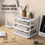 Riti Manufactured Wood Desk Organiser-470729960