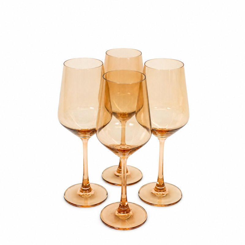 Ensemble de 6 verres à vin Brown Sugar, Brown