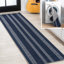 Tapis bleu marine / gris Braylyn-1076430632