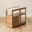 Simple Solid Wood Movable Side Table