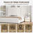 Extra Tall Channel Tufted Upholstered Bed, King, Velvet-523874756-523874758