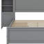 Lit en bois avec armoire-501988103