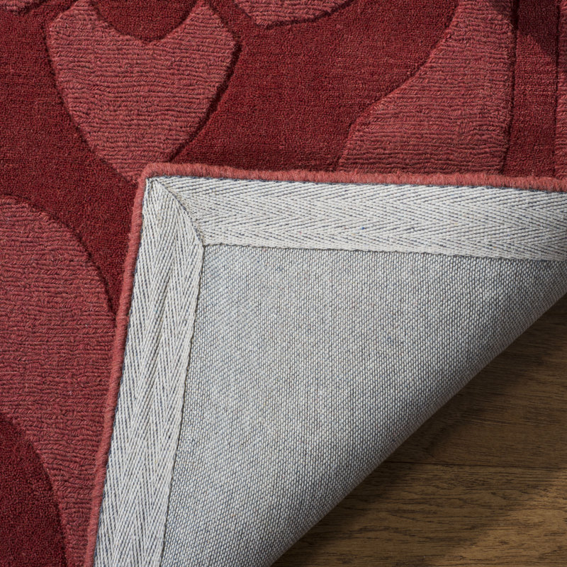 Trombetta Hand Tufted Wool And Cotton With Latex Floral Rug, Runner 2'3" x 8'