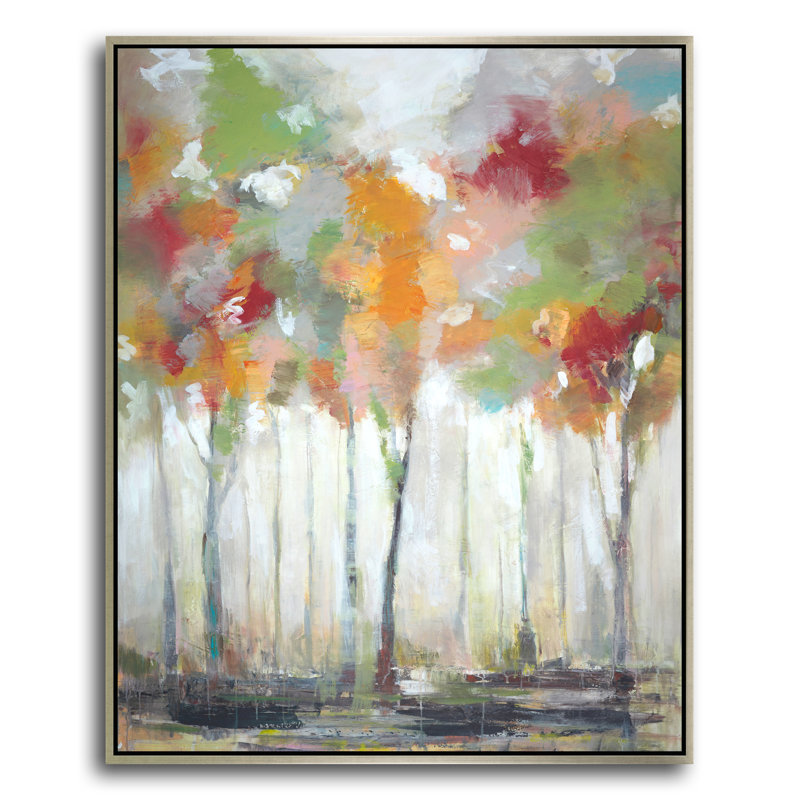 Toile Amber Orchard Gallery, Laguna encadré argent