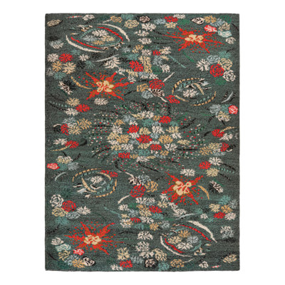One-of-a-Kind 6’11”x9’4” Hand Knotted Area Rug