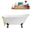 1399.5mm x 680.7mm Freestanding Soaking Acrylic Bathtub-323521715-323521721