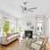 52" Chantalle 5 - Blade LED Standard Ceiling Fan with Remote Control and Light Kit Included