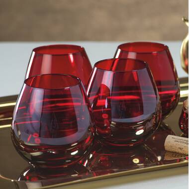 Riedel Swirl Stemless Red Wine Glass, Set of 6