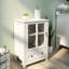 Buffet avec portes vitrées en porcelaine