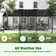 Feria  20'Wx12'D Manual Slope Patio Awning In Black