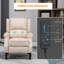 Upholstered Massage Chair-76851823