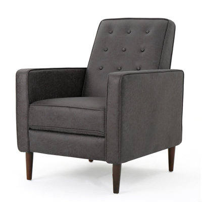 Fabric Recliner Chair Recliner Pushback Single Recliner Sofa