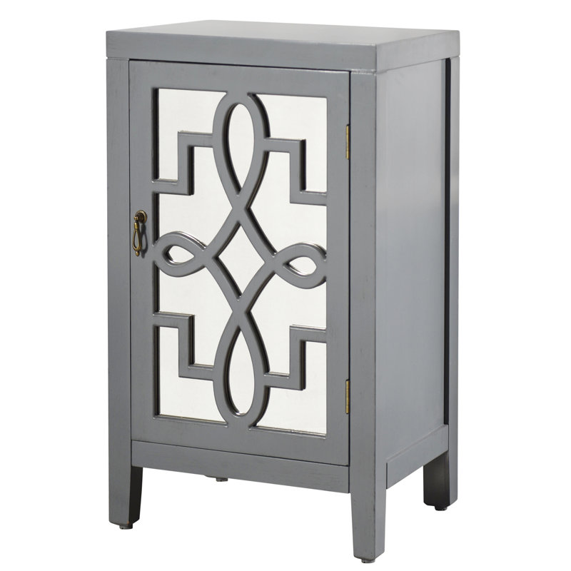Table de chevet Almazan, Gris