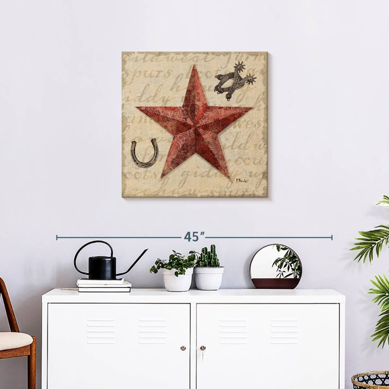 Étoile de grange Lelar Bandana, H 24 po x l 24 po