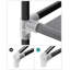 Guban 130cm Industrial Pipe Clothing Rack-825304420