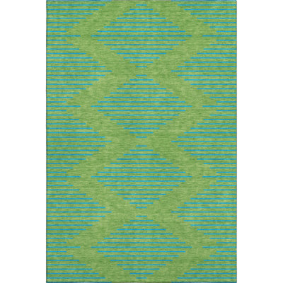 Premium Machine Washable Jahnke AMF1017 Geometric Rug