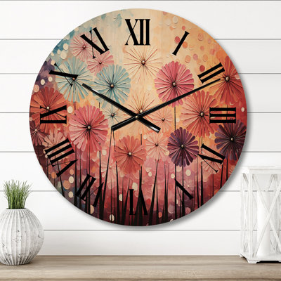 Horloge murale en bois massif Veljkov