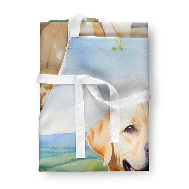 Floral Bib Apron