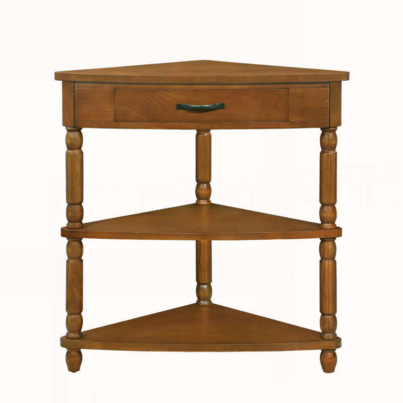 Petite table de coin 33,8 po, Brown